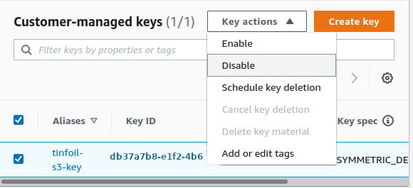 crypto shredding aws